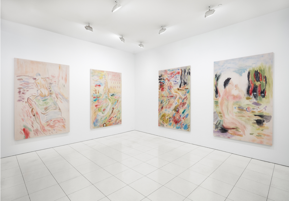 Gus Van Sant: Recent Paintings, Hollywood Boulevard @ Vito